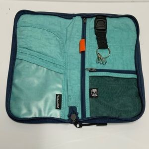 Travel wallet ticket holder passport case